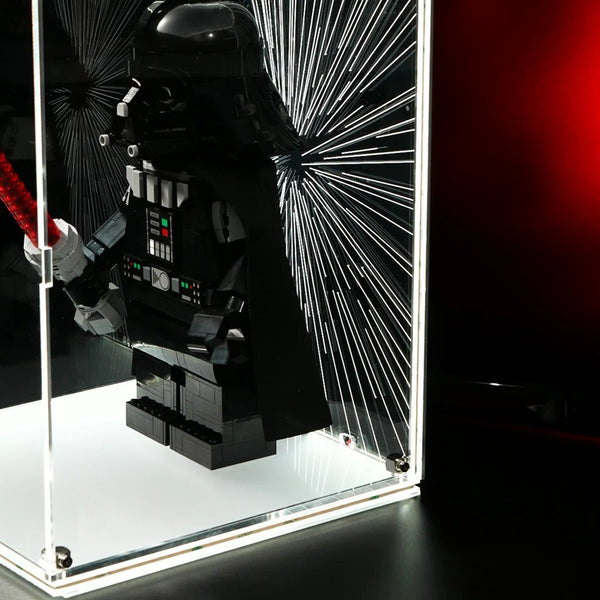Acryl-Vitrine für LEGO® Star Wars™ Große Darth-Vader-Minifigur 75461