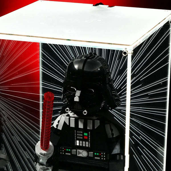 Acryl-Vitrine für LEGO® Star Wars™ Große Darth-Vader-Minifigur 75461