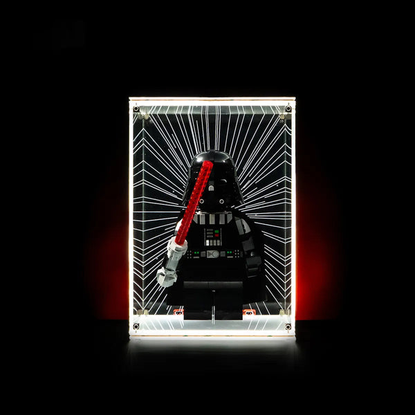 Acryl-Vitrine für LEGO® Star Wars™ Große Darth-Vader-Minifigur 75461