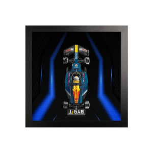 Universelle Wandvitrine – für LEGO® Speed F1 Race Car（77242-77251）