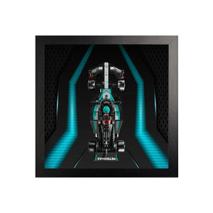 Universelle Wandvitrine – für LEGO® Speed F1 Race Car（77242-77251）