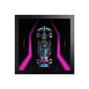 Universelle Wandvitrine – für LEGO® Speed F1 Race Car（77242-77251）