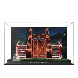 Acryl-Vitrine für LEGO® Jurassic Park Jeep® Wrangler 77984