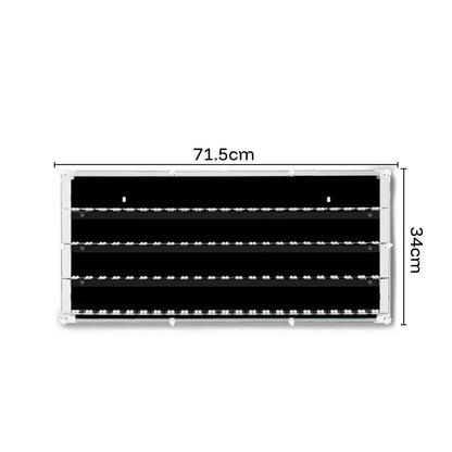 Wandvitrine für 92 LEGO® Minifiguren