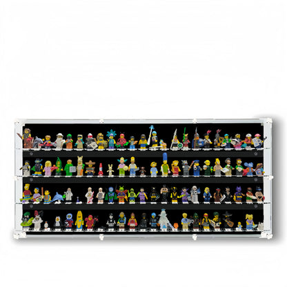 Wandvitrine für 92 LEGO® Minifiguren