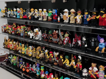 Wandvitrine für 92 LEGO® Minifiguren