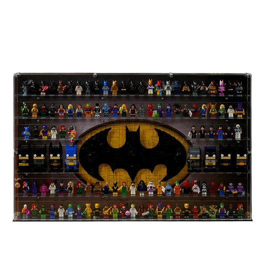 Wandvitrine für 124 LEGO® DC Minifiguren