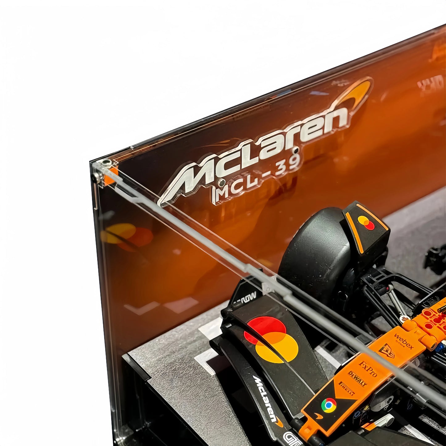 Acryl-Vitrine für LEGO® Technic™ McLaren MCL39 F1® Rennwagen 42228