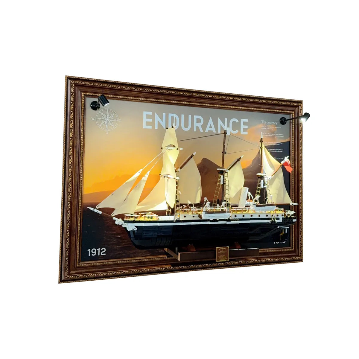 Wandrahmen für LEGO Icons Die Endurance 10335