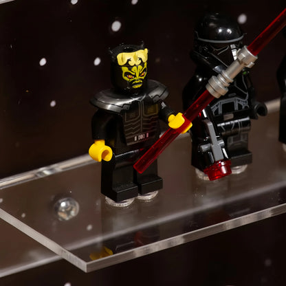 Wandvitrine für 92 LEGO® Minifiguren