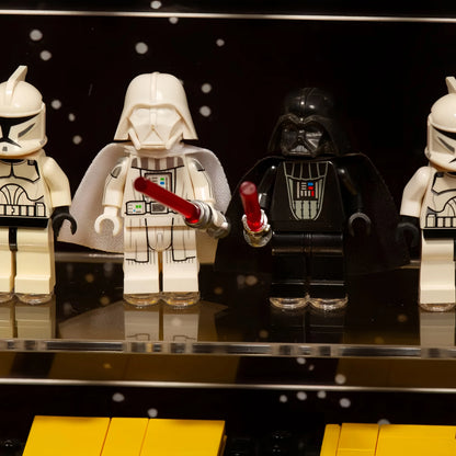 Wandvitrine für 92 LEGO® Minifiguren