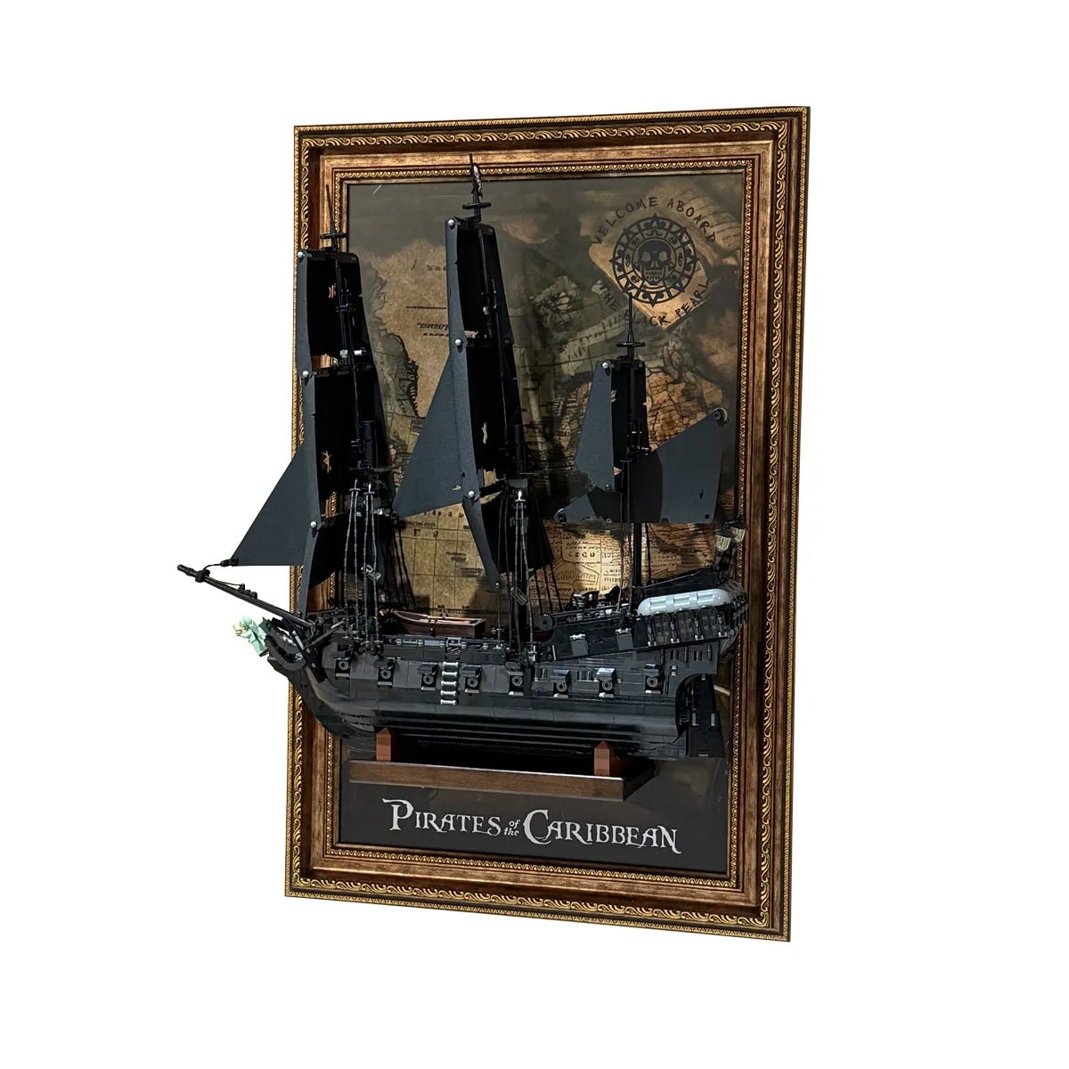 Wandrahmen für LEGO® Captain Jack Sparrows Piratenschiff 10365