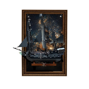 Wandrahmen für LEGO® Captain Jack Sparrows Piratenschiff 10365 – Variante B
