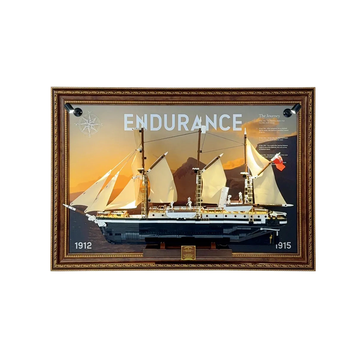 Wandrahmen für LEGO Icons Die Endurance 10335