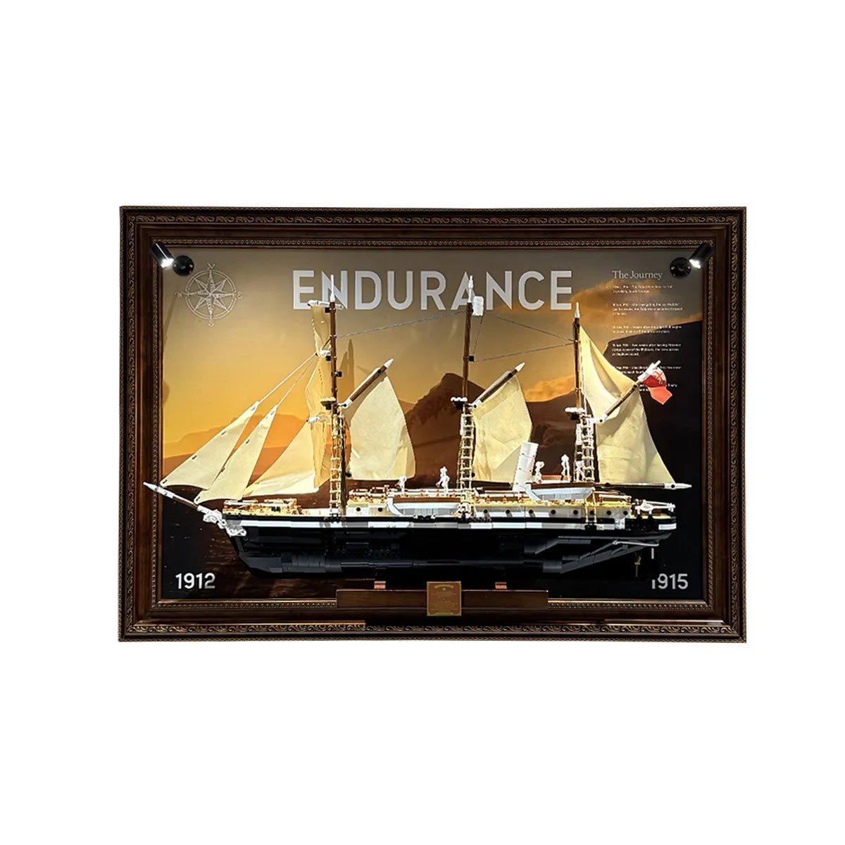 Wandrahmen für LEGO Icons Die Endurance 10335