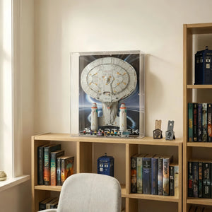 Acryl-Vitrine kompatibel mit LEGO® Icons Star Trek: U.S.S. Enterprise NCC-1701-D™ 10356