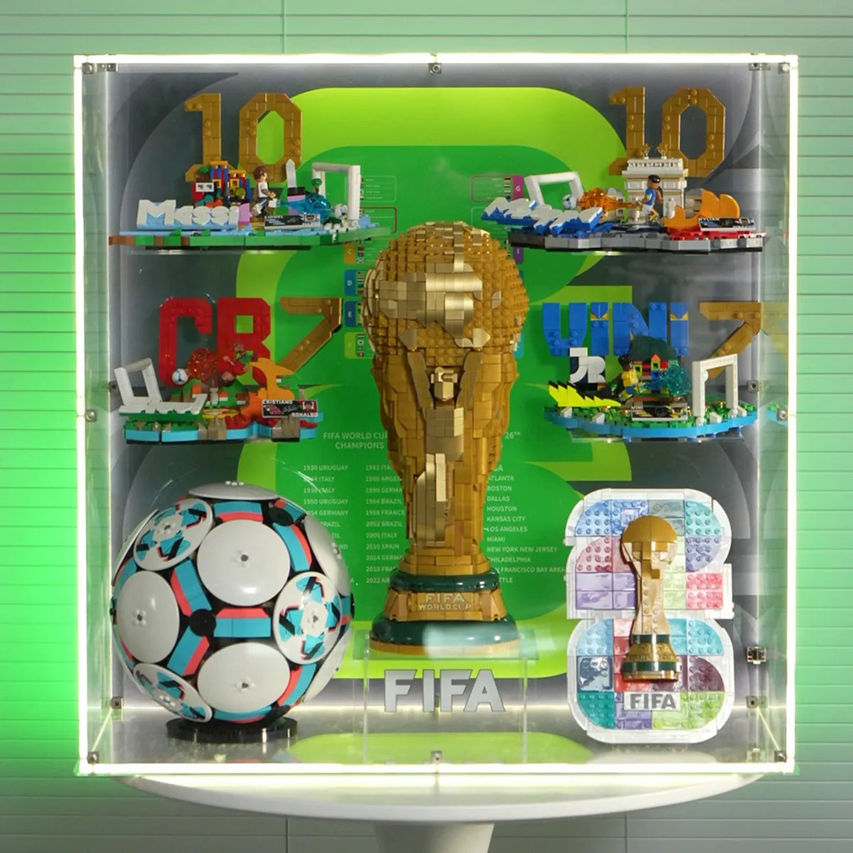 Acryl-Vitrine für LEGO® FIFA World Cup™ 7-in-1 Set