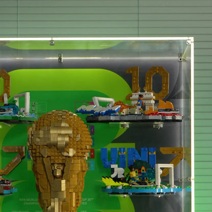 Acryl-Vitrine für LEGO® FIFA World Cup™ 7-in-1 Set