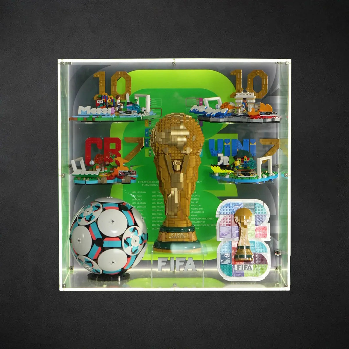 Acryl-Vitrine für LEGO® FIFA World Cup™ 7-in-1 Set