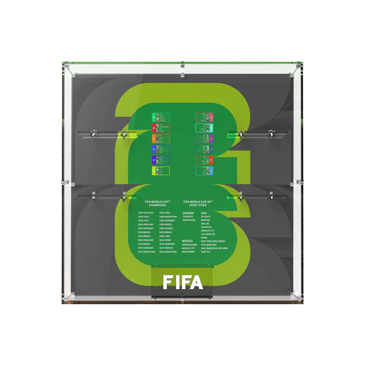 Acryl-Vitrine für LEGO® FIFA World Cup™ 7-in-1 Set