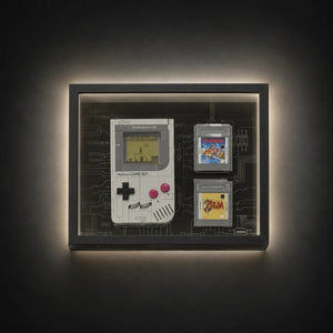 Acryl-Wanddisplay für LEGO® Super Mario™ Game Boy™ 72046
