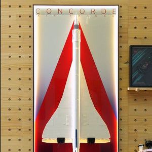 Wandrahmen für LEGO® Icons Concorde 10318