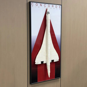 Wandrahmen für LEGO® Icons Concorde 10318