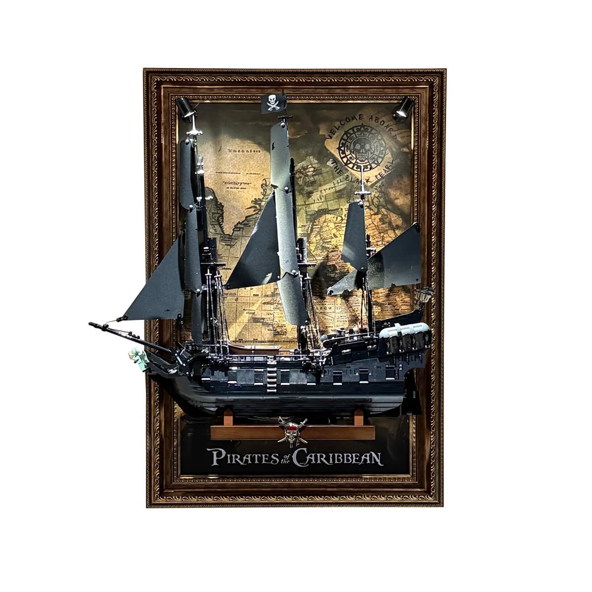 Wandrahmen für LEGO® Captain Jack Sparrows Piratenschiff 10365