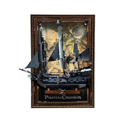Wandrahmen für LEGO® Captain Jack Sparrows Piratenschiff 10365