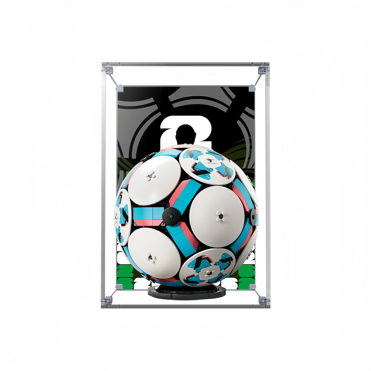 Acryl-Vitrine für LEGO® Editions Fußball 43019