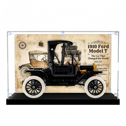 Acryl-Vitrine für LEGO® Icons Ford Model T 11376