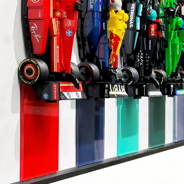 Wandrahmen für LEGO® Speed Champions F1 Modelle- Variante A