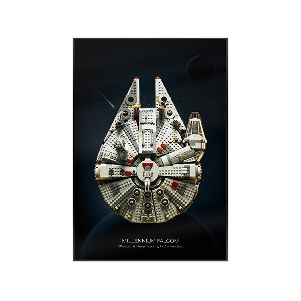 Wandrahmen für LEGO® Star Wars™ Millennium Falke 75257