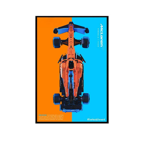 Wandrahmen für LEGO® Technic™ McLaren Formel 1™ Rennwagen 42141 – Variante B