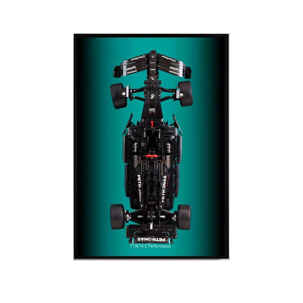 Wandrahmen für LEGO® Mercedes-AMG F1 W14 E Performance 42171