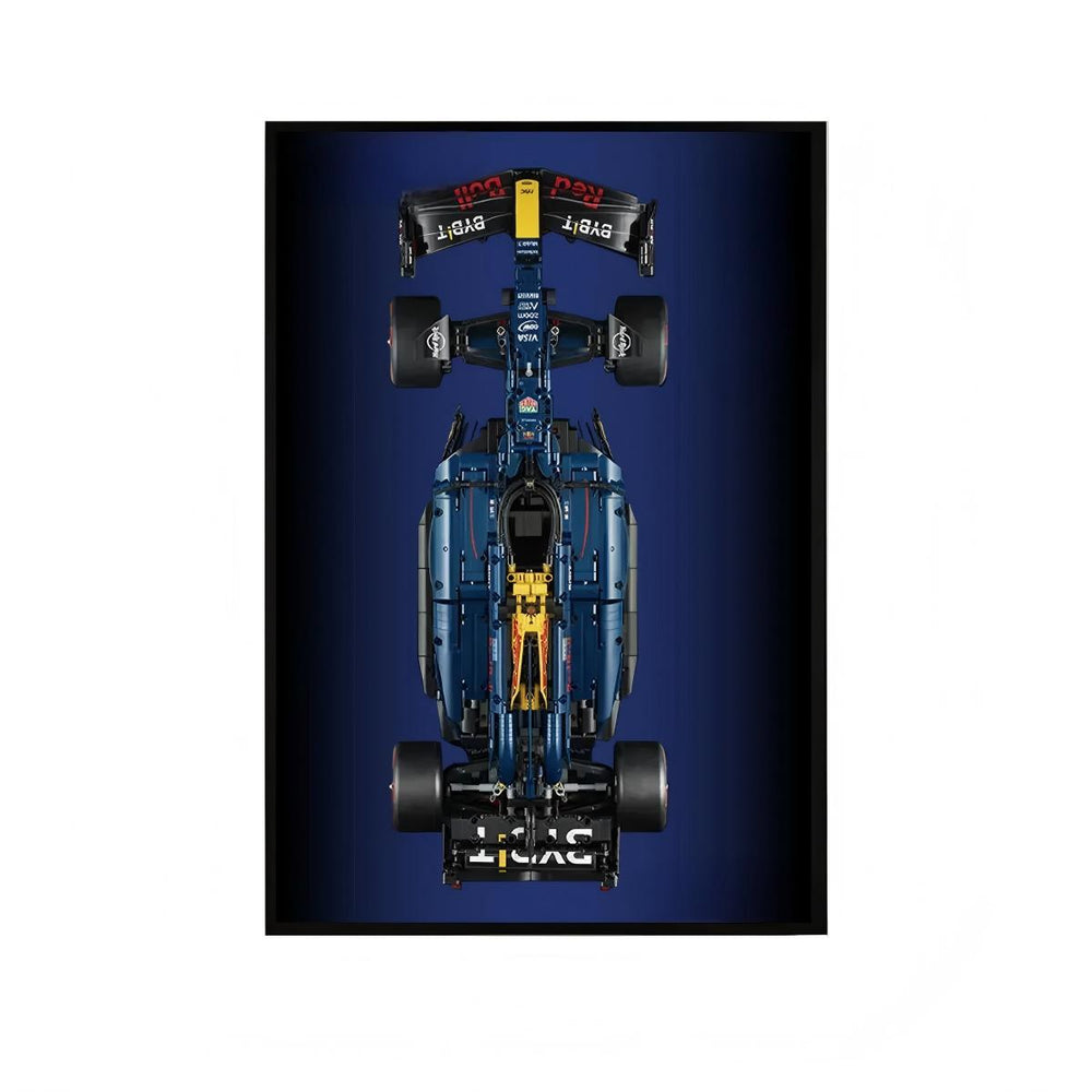 Wandrahmen für LEGO® Oracle Red Bull Racing RB20 F1 Rennauto 42206 – Variante A