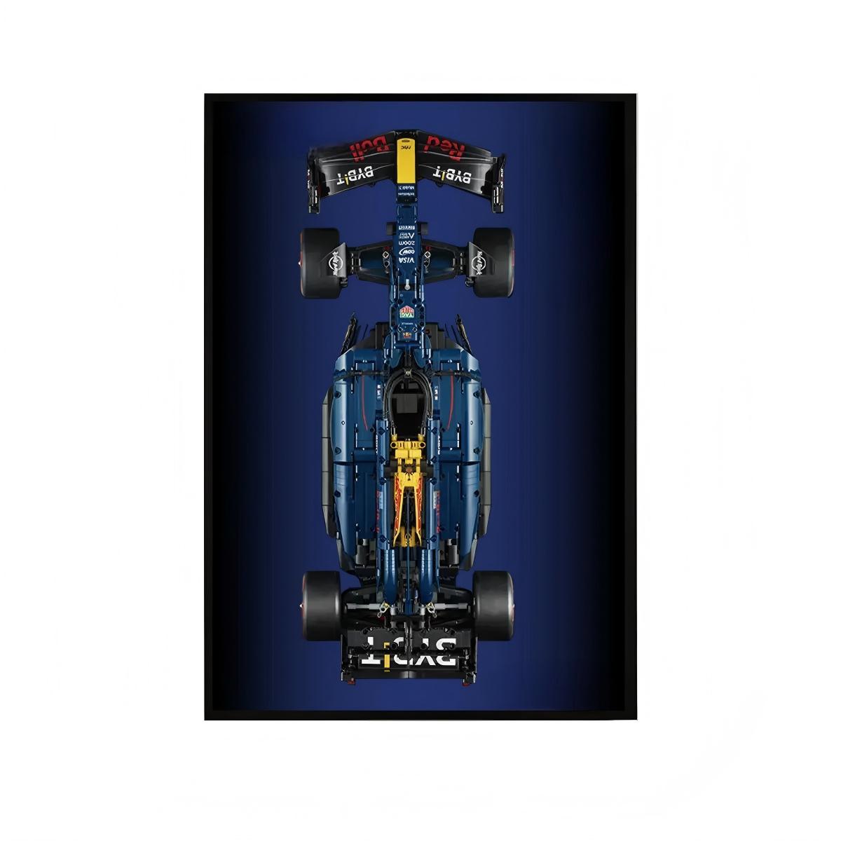 Wandrahmen für LEGO® Oracle Red Bull Racing RB20 F1 Rennauto 42206 – Variante A