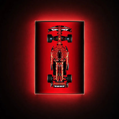 Wandrahmen für LEGO® Ferrari SF-24 F1 Rennauto 42207