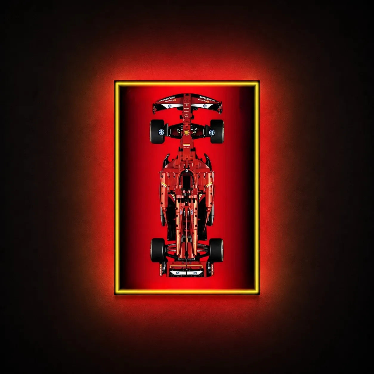 Wandrahmen für LEGO® Ferrari SF-24 F1 Rennauto 42207