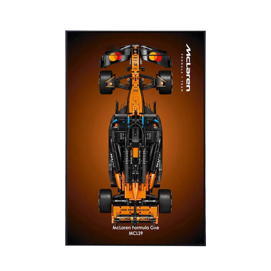 Wandrahmen für LEGO® McLaren MCL39 F1® Rennwagen 42228 – Variante B