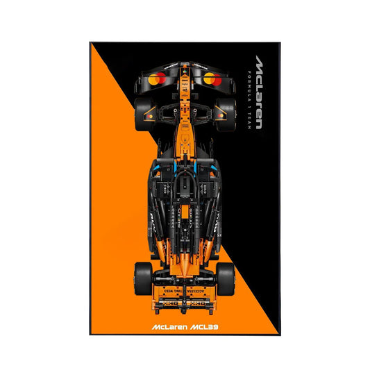 Wandrahmen für LEGO® McLaren MCL39 F1® Rennwagen 42228 – Variante A