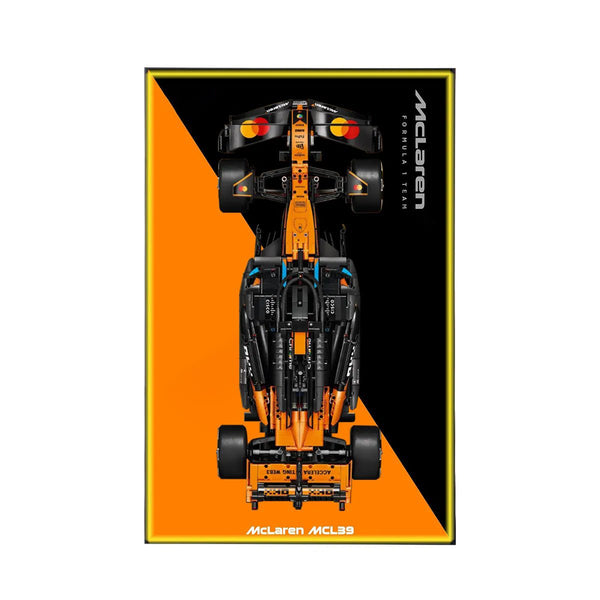 Wandrahmen für LEGO® McLaren MCL39 F1® Rennwagen 42228 – Variante A
