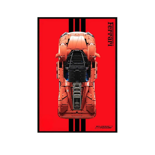 Wandrahmen für LEGO® Ferrari Daytona SP3 42143
