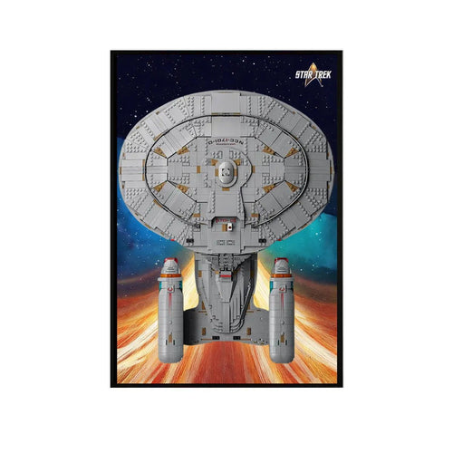 Wanddisplay-Rahmen für LEGO® Star Trek: U.S.S. Enterprise NCC-1701-D™ 10356