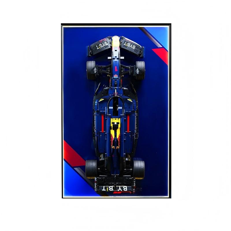 Wandrahmen für LEGO® Oracle Red Bull Racing RB20 F1 Rennauto 42206