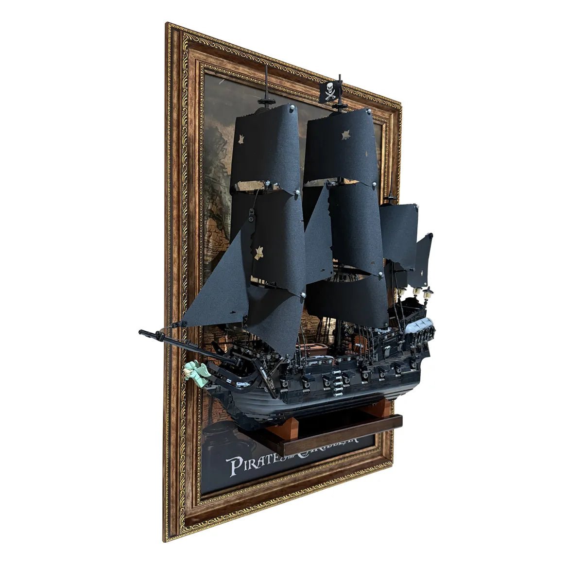 Wandrahmen für LEGO® Captain Jack Sparrows Piratenschiff 10365